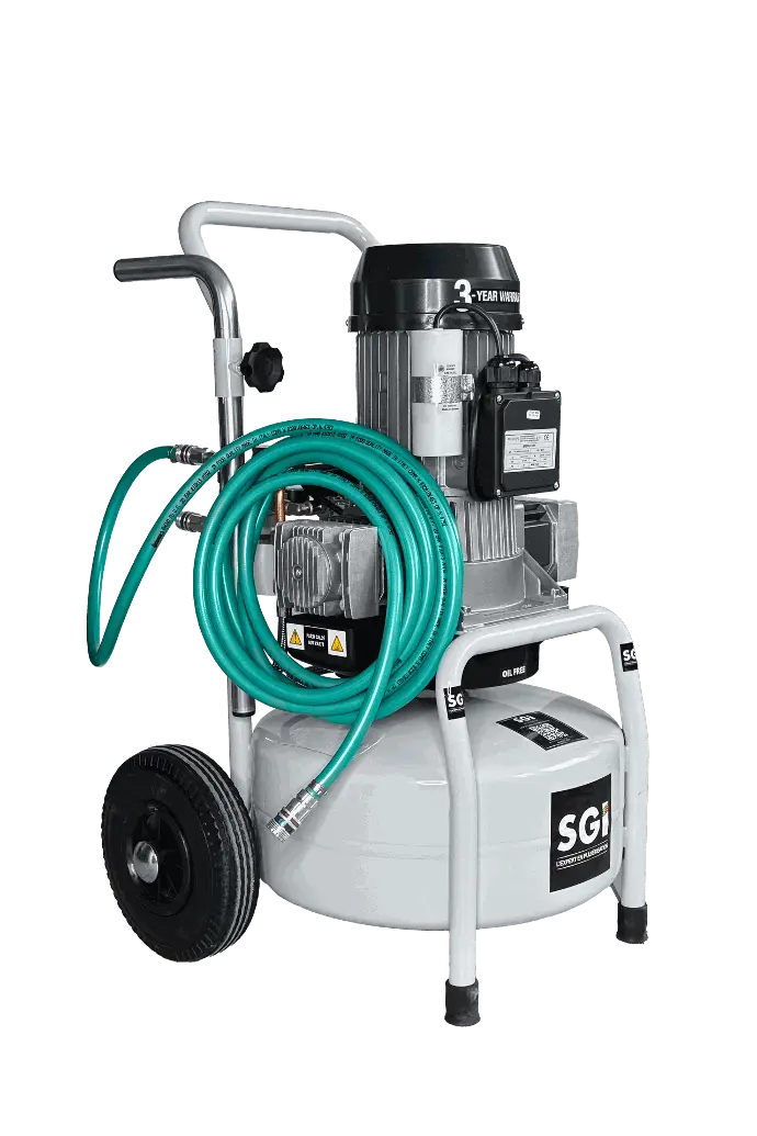 Compresseur BREVA 50L compact et efficace pour usage professionnel