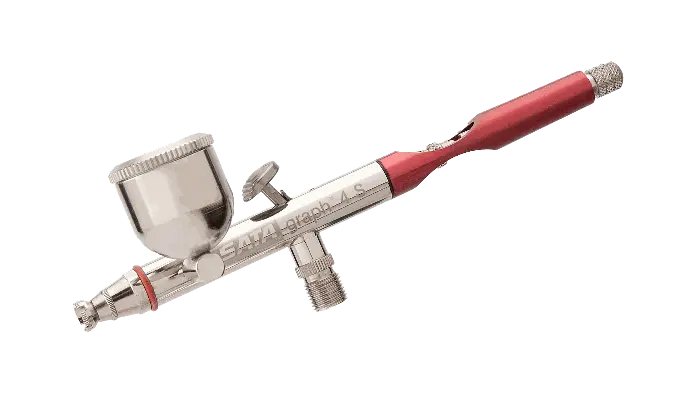 Pistolet SATAGRAPH 4 B avec buse FD pour finitions très précises et dégradés de couleur