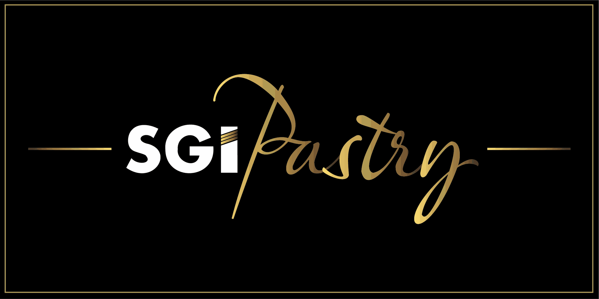 Logo SGI Pastry, l'art de la pulvérisation 