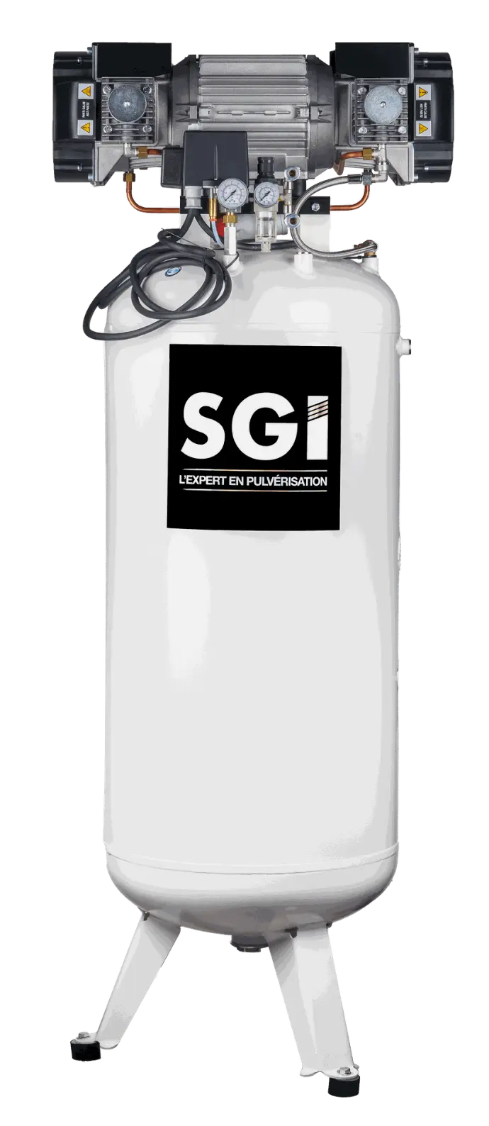 Compresseur BREVA 200L, performant et conforme aux normes ISO8573.1