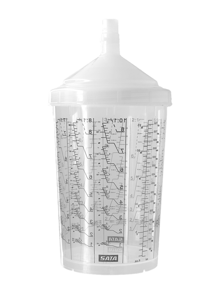 SATA RPS 0,9 L - Tamis plat 125 µm - Paquet de 50 pièces
