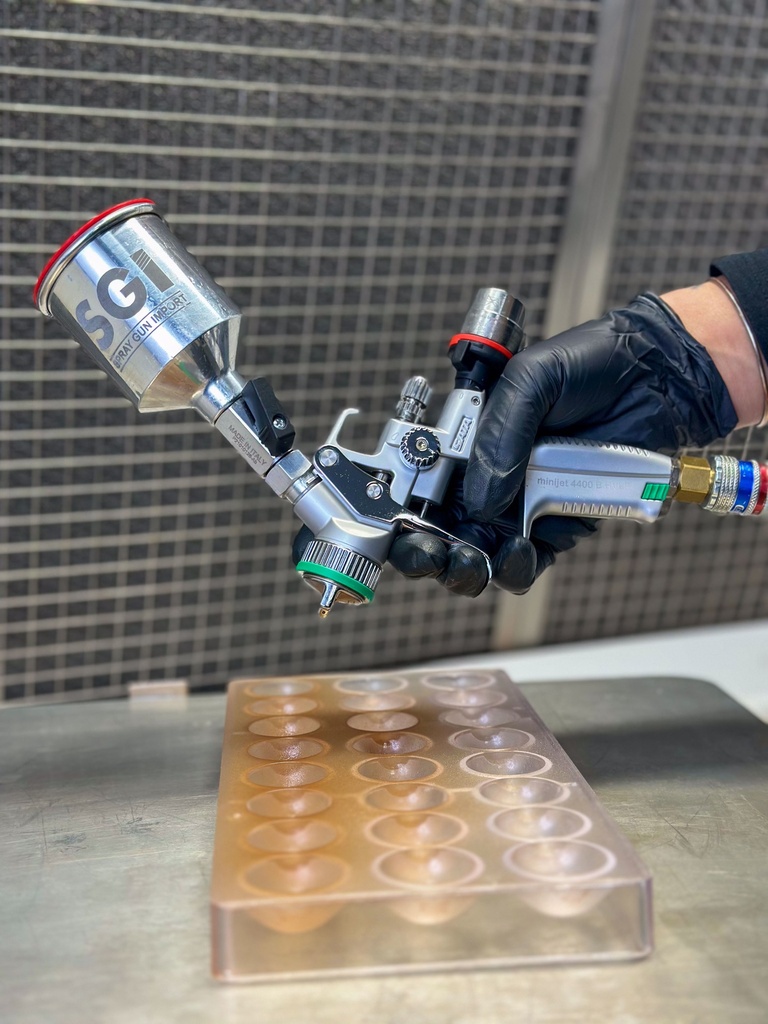 Godet aluminium 0.15L QCC avec vanne 1/4 de tour