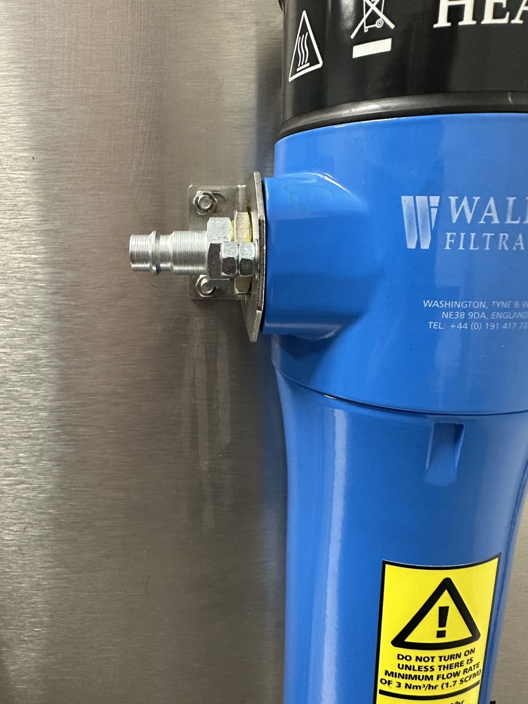 RECHAUFFEUR D’AIR "A55TH" avec thermomètre entrée Euro - double sortie d'air avec 2 coupleurs Euro eSafe - 220 volt