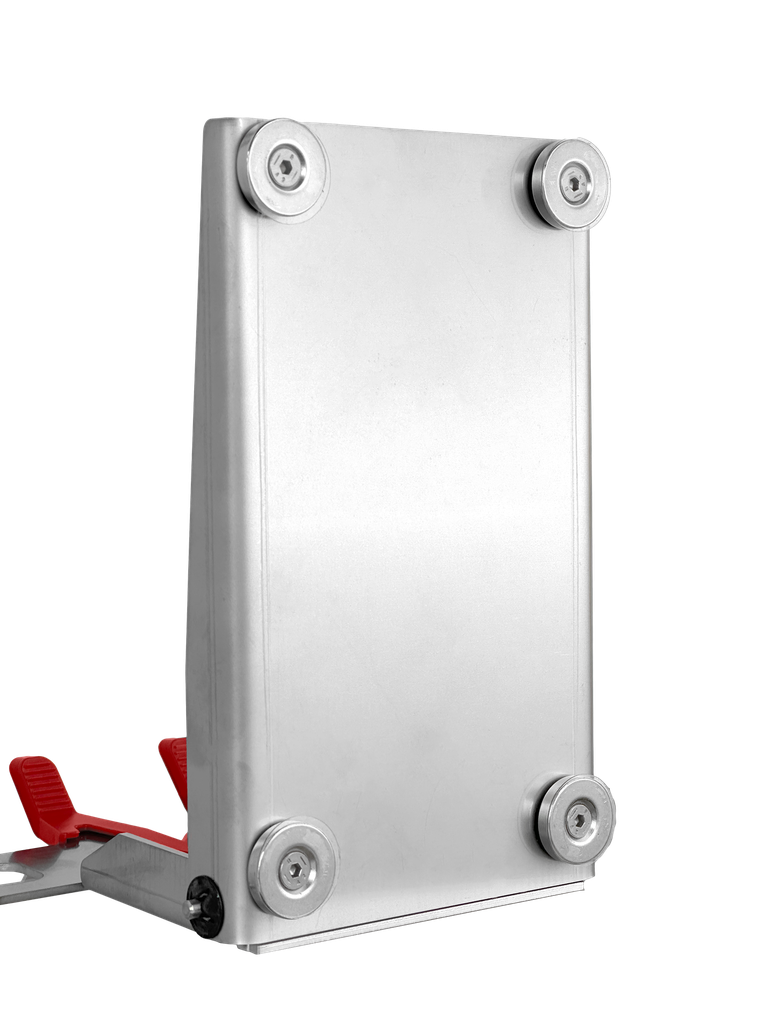 Support 1 pistolet et accessoires aimanté pliable SATA en Inox