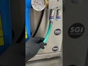 RECHAUFFEUR D’AIR "A55TH" avec thermomètre +  Filtre charbon actif SATA 101 - entrée Euro + double sortie d'air avec 2 coupleurs eSafe - 220 volt