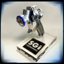 SATAminijet 4400 B RP buse 1.2 - Spécial moule demi-sphère -