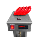 Lot de 3 couvercles en plastique pour godets aluminium 0,75 L et 1 L