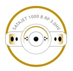 Kit projecteur SATAjet1000 B RP Pastry Edition buse 3.0 HV