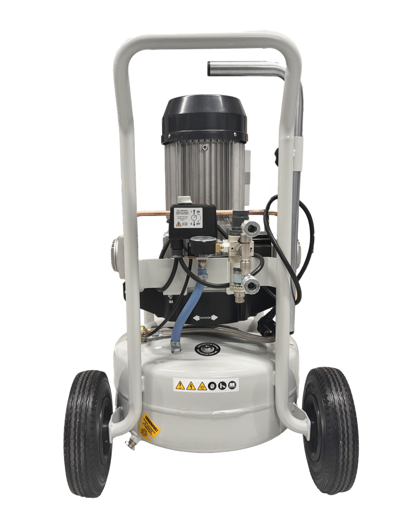 Compresseur BREVA 24L - Cuve alimentaire - Monophasé 