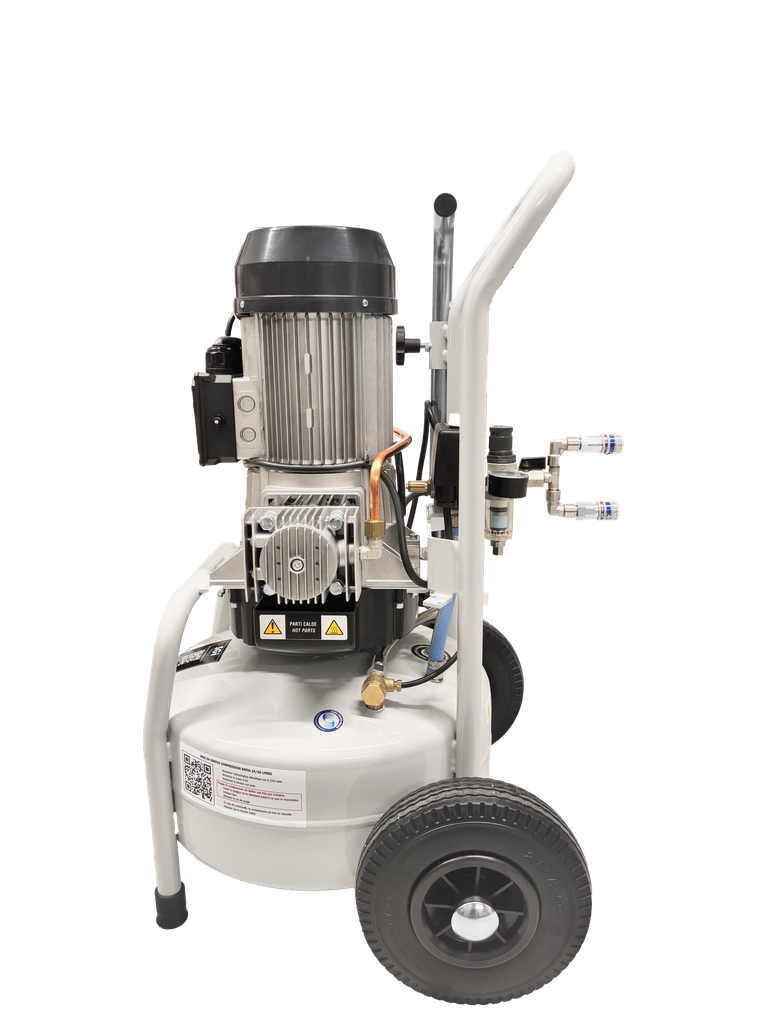 Compresseur BREVA 24L - Cuve alimentaire - Monophasé 