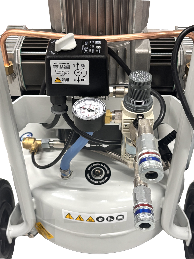 Compresseur BREVA 24L - Cuve alimentaire - Monophasé 