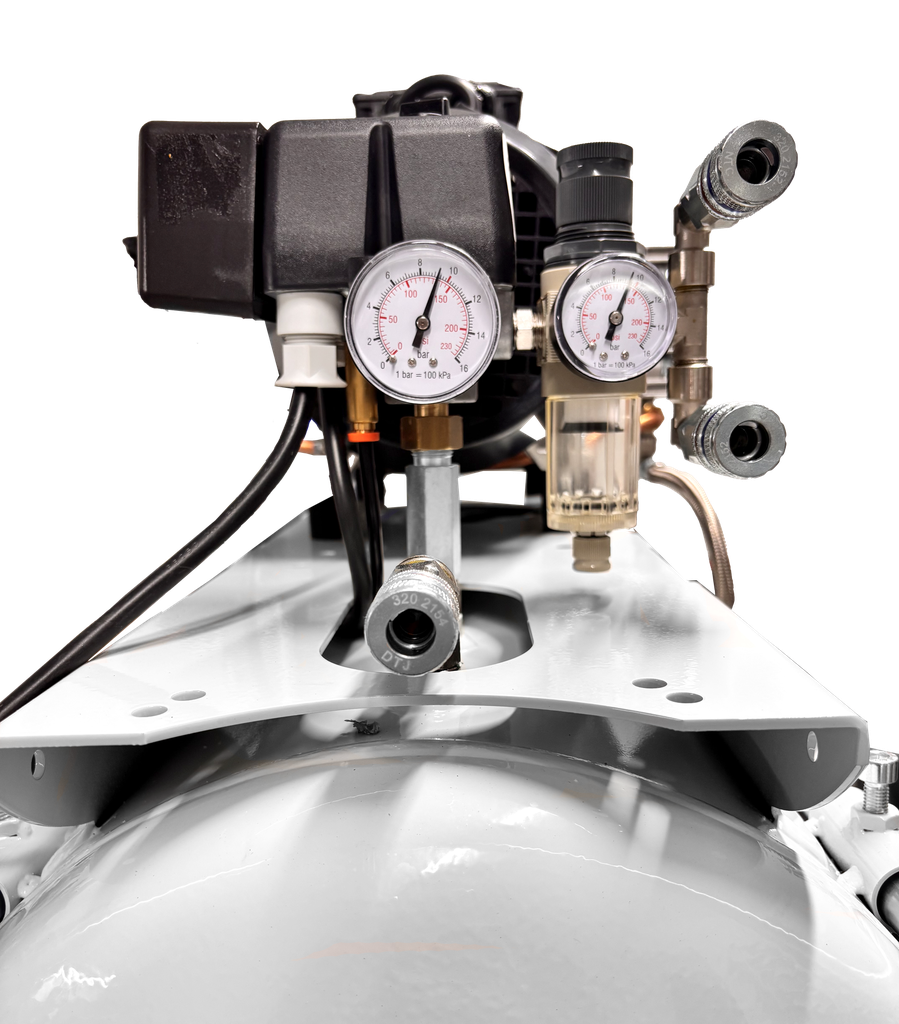 Compresseur BREVA 100 L - Cuve alimentaire - Monophasé 