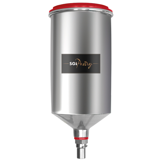 Godet réutilisable en aluminium QCC 1L