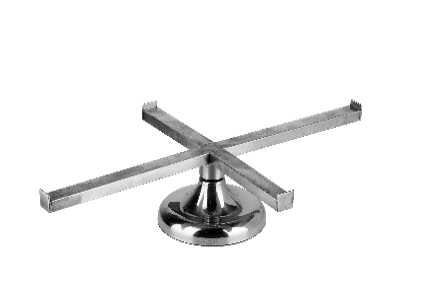 Plateau tournant en inox