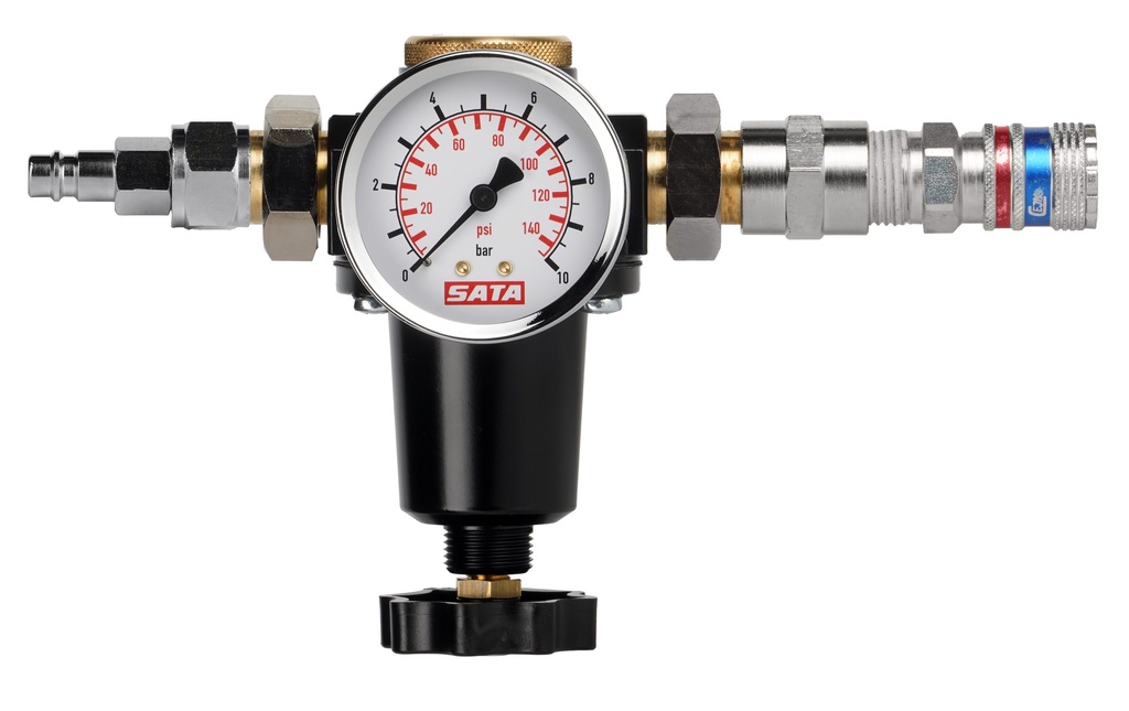 Pack Régulateur de pression - Entrée embout rapide EURO et sortie 1 coupleur EURO eSafe