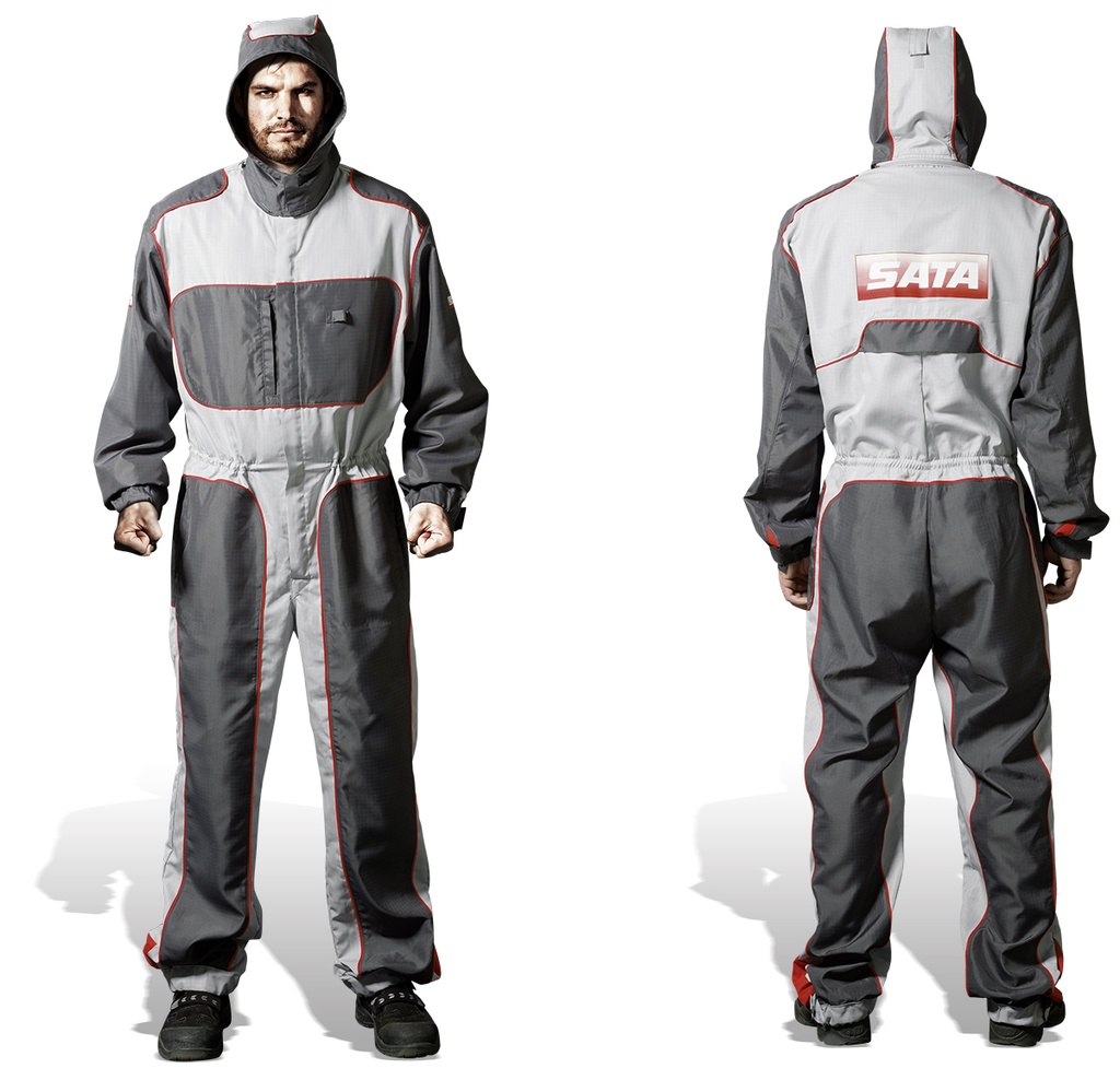 SATA suit race, taille: L (50/52), 98 % polyester, 2 % carbone