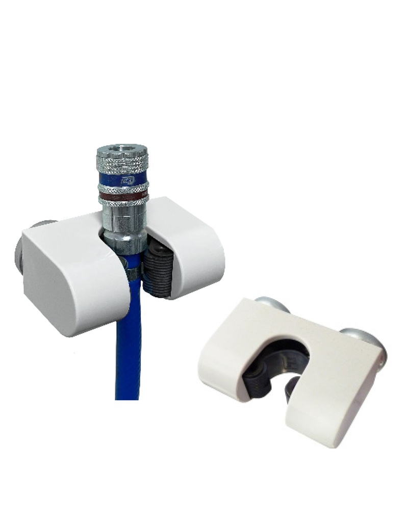 Lot de 2 supports tuyaux d'air aimantés