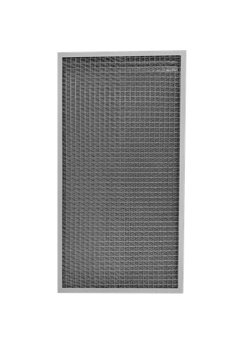 [CADRETOUTINOXHOT1000] Cadre tout inox 304 - LOT de 2 - pour Hotte COMPACTE - Dimension 940X500X50 mm en Tricot G3 12 Couches 180Kg/M3 entre 2 Treillis Soudé 25 Diam. 2mm - Cadres Inox 0.6 mm Démontable